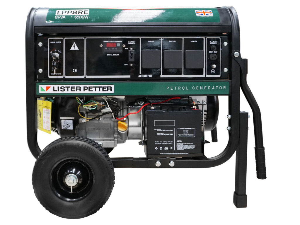 8 kVA Lister Petter Petrol Generator Price