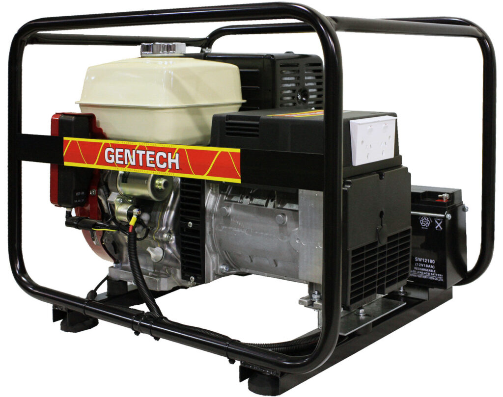 7 kVA 3 Phase Honda Powered Generator with E-Start